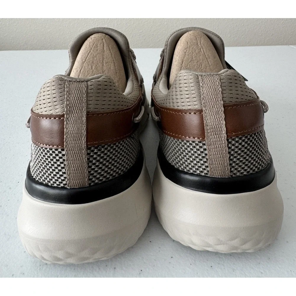 Skechers Men's‎ Del Retto Clean Slate Slip On Walking Loafers Taupe Size 11.5 US